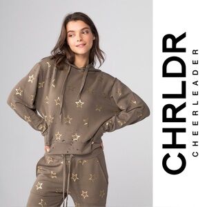 CHRLDR Gold Star Hoodie and Joggers